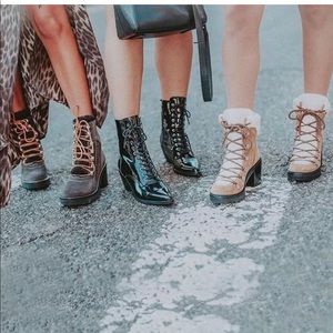 Denise combat boot marc fisher ltd Clearance